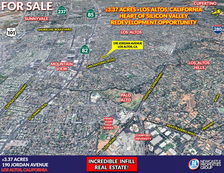 Primary Photo Of 190 Jordan Ave, Los Altos Specialty For Sale