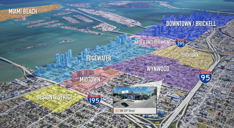 More Photos Of 301-311 NW 28th St, Miami Showroom For Lease