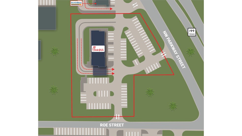 More Photos Of 417 Pkwy, Azle Fast Food For Sale