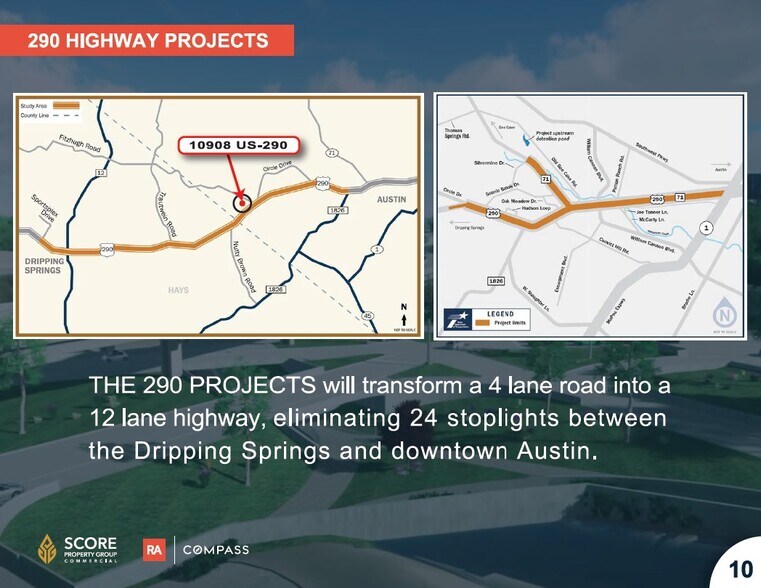 More Photos Of 10908 W US 290 Hwy, Austin Land For Sale