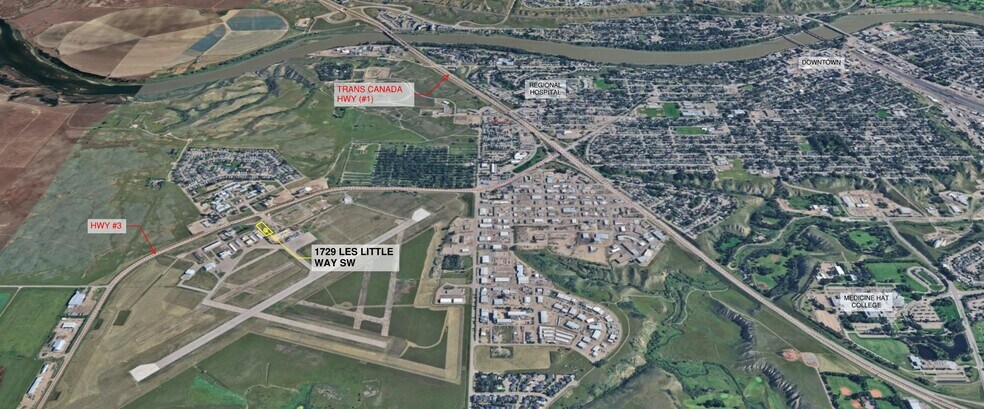 Primary Photo Of 1729 Les Little Way SW way, Medicine Hat Land For Sale