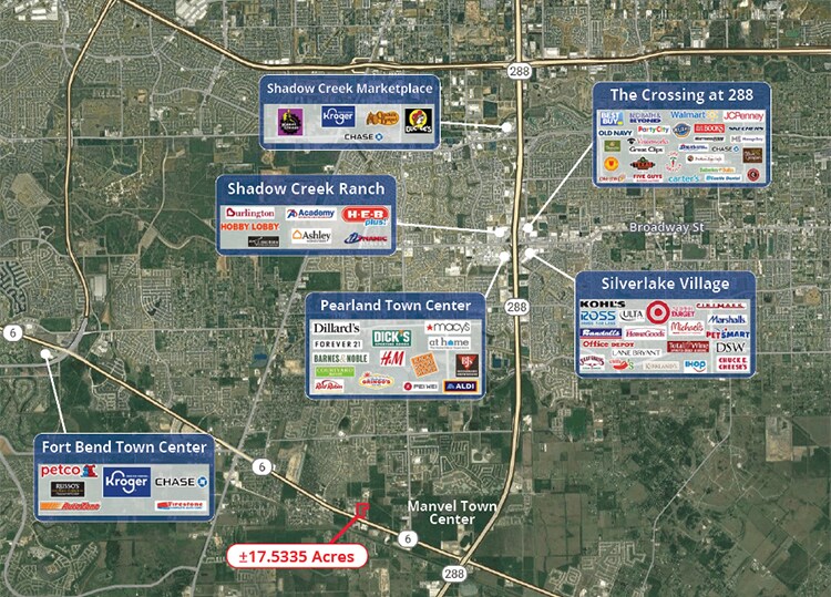 More Photos Of 0 Highway 6, Rosharon Land For Sale