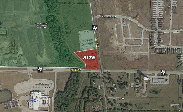 More Photos Of NWC OF MONTE CARLO BLVD AND FM 75, Princeton Land For Sale