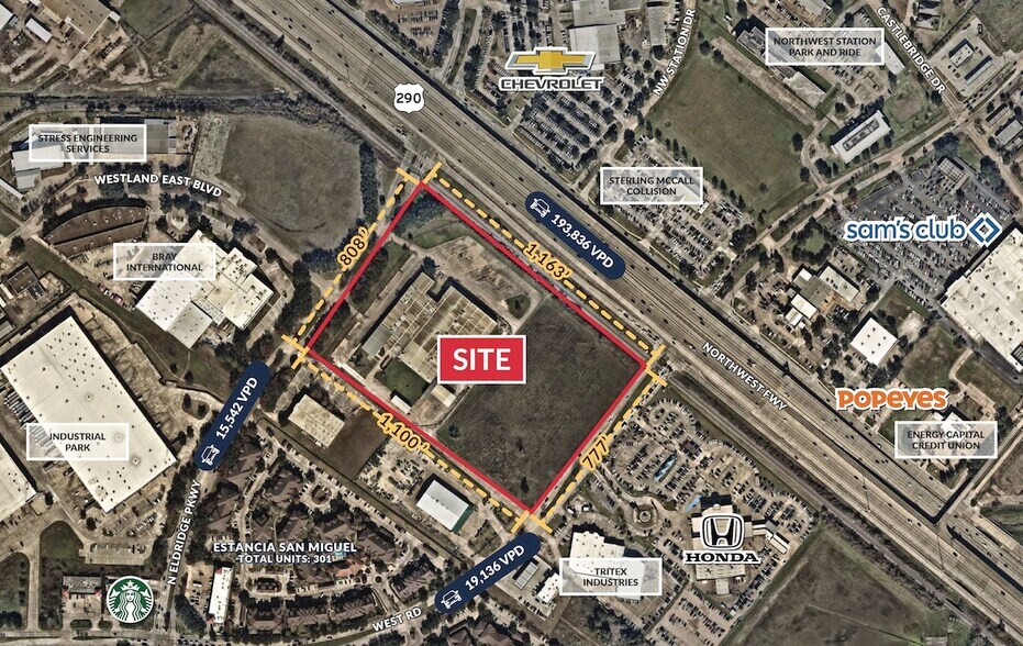 More Photos Of 8660 N Eldridge Pky, Houston Distribution For Sale