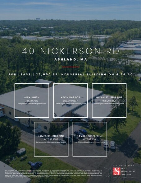 More Photos Of 40 Nickerson Rd, Ashland Industrial For Lease