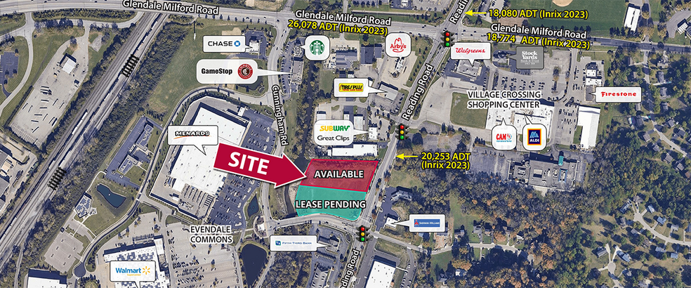 Primary Photo Of 10261 Reading Rd, Cincinnati General Retail For Lease