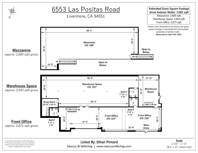 More Photos Of 6553 Las Positas Rd, Livermore Warehouse For Sale