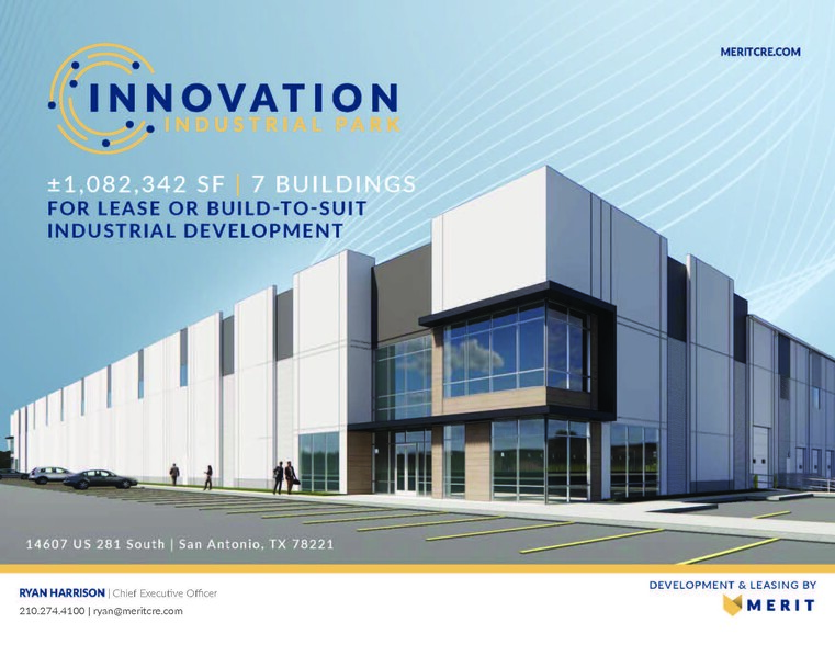 Primary Photo Of Innovation Industrial Park, San Antonio Unknown For Lease