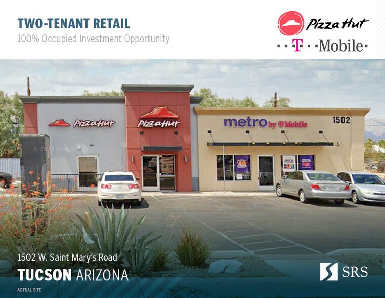 Primary Photo Of 1502 W St Marys Rd, Tucson Fast Food For Sale
