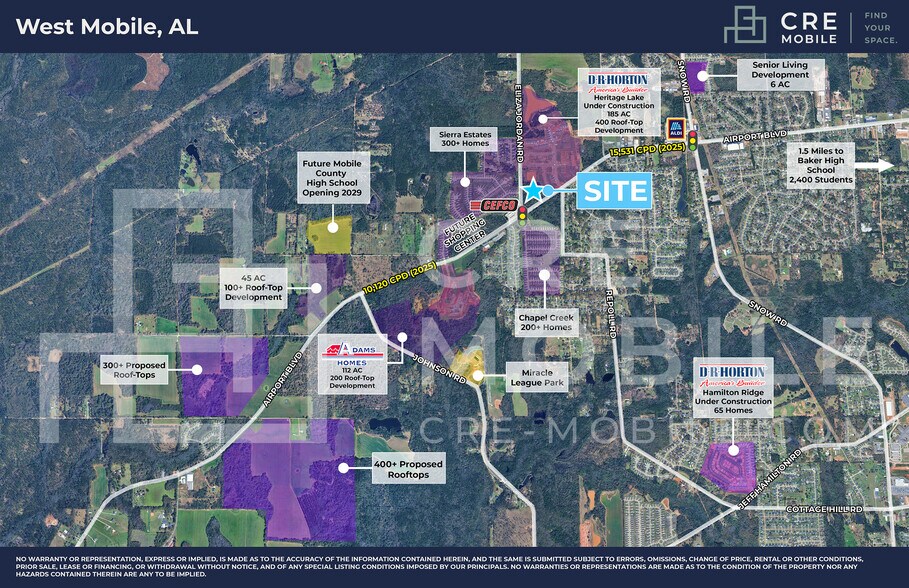 More Photos Of 0 Airport, Mobile Land For Lease