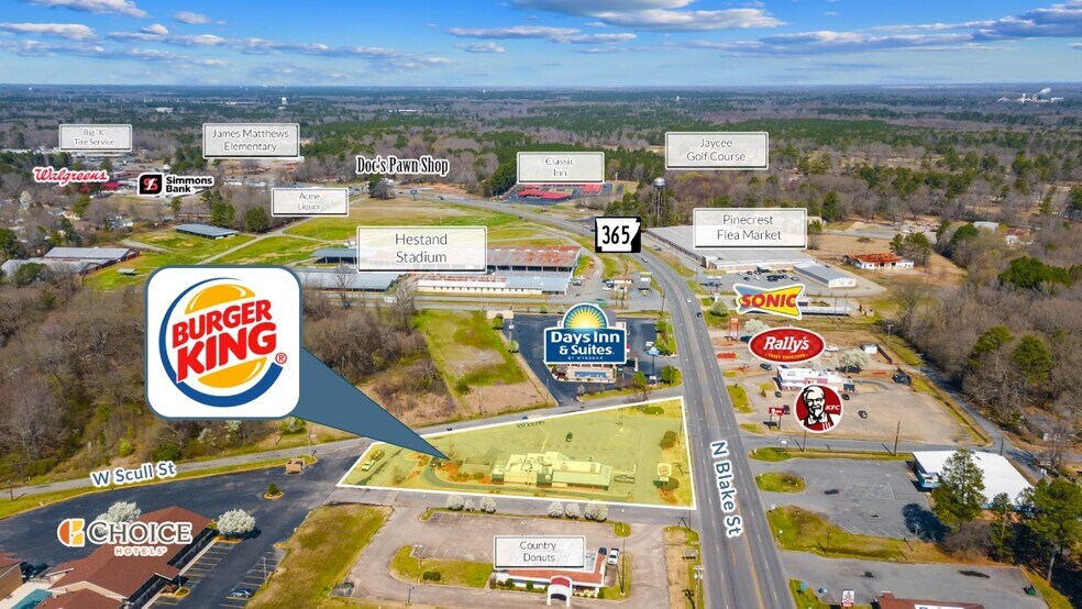 More Photos Of 400 N Blake St, Pine Bluff Fast Food For Sale