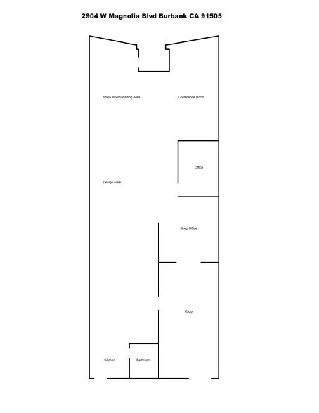 More Photos Of 2900-2904 W Magnolia Blvd, Burbank Storefront For Lease