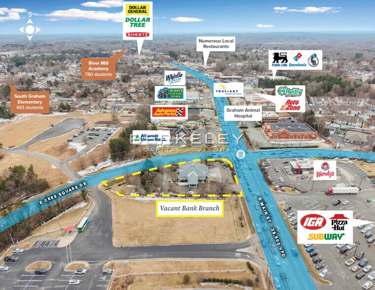 More Photos Of 832 Main St, Graham Bank For Sale