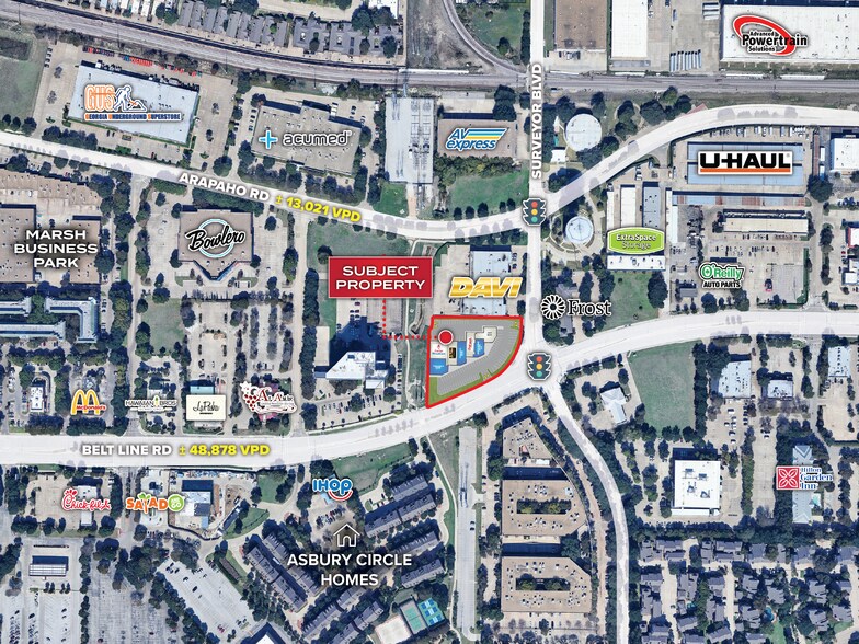 More Photos Of 3953-3965 Belt Line Rd, Addison Supermarket For Lease