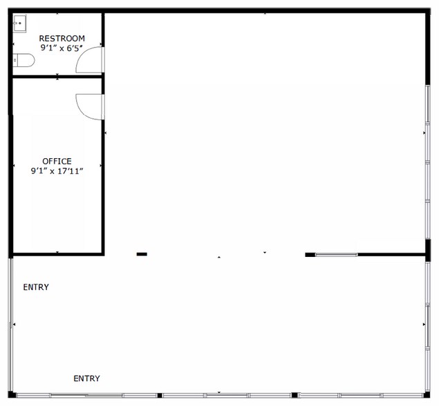 More Photos Of 5301 Olive Dr, Bakersfield Freestanding For Lease