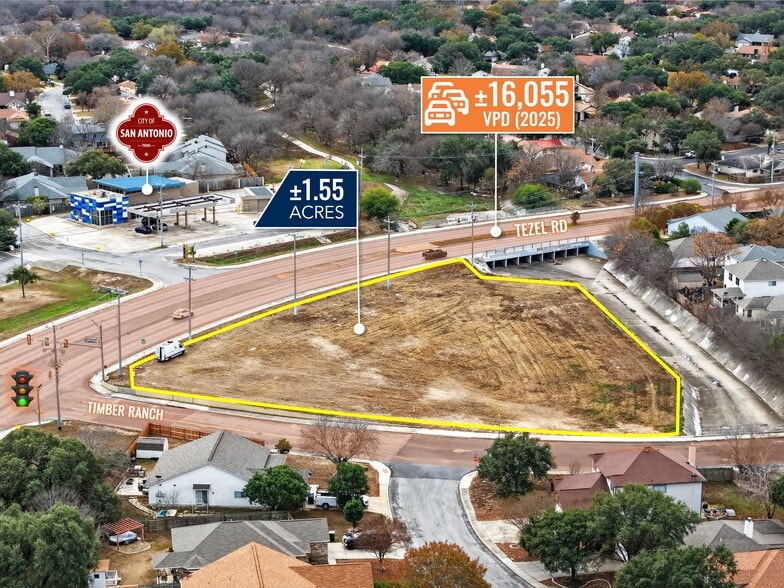 More Photos Of Tezel Rd. & Timber Ranch Rd, San Antonio Land For Sale
