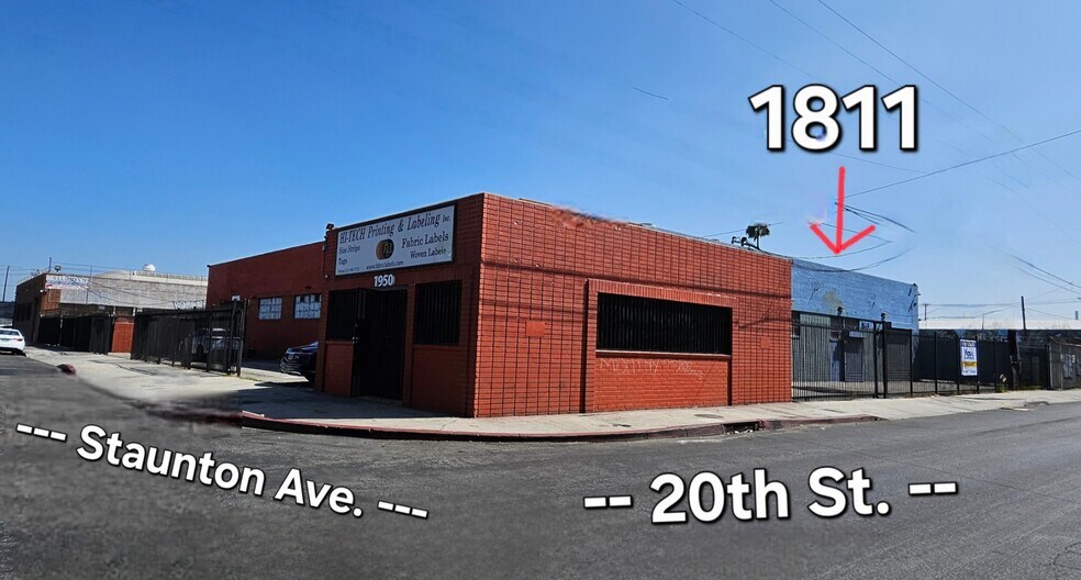 More Photos Of 1811 E 20th St, Los Angeles Warehouse For Lease