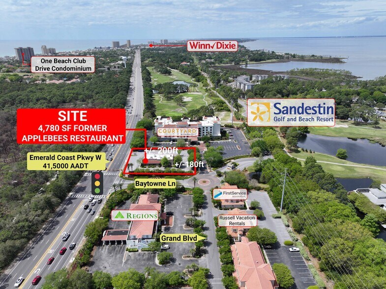 More Photos Of 8670 Us Highway 98 W, Miramar Beach Restaurant For Lease