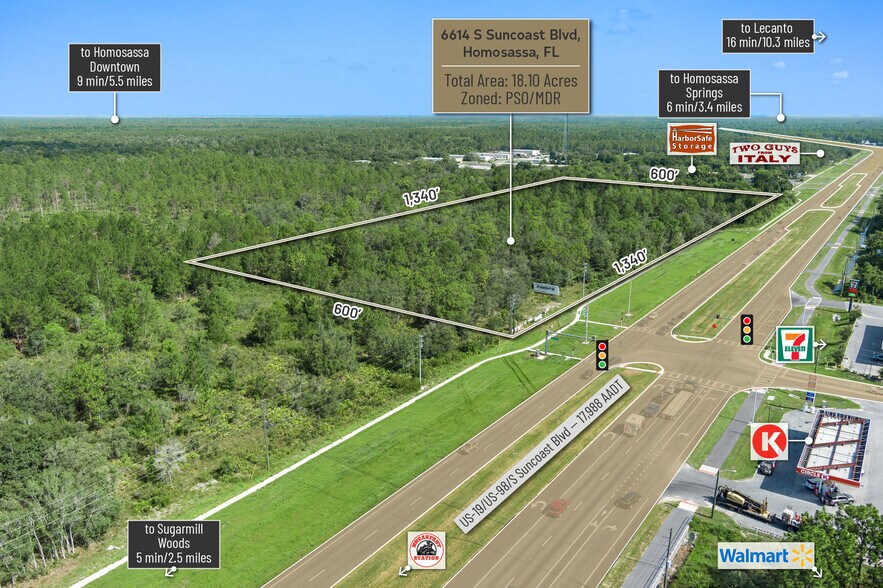 More Photos Of 6614 Suncoast blvd, Homosassa Land For Sale