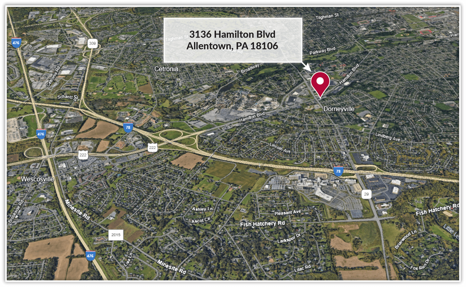 More Photos Of 3136 Hamilton Blvd, Allentown Office For Lease