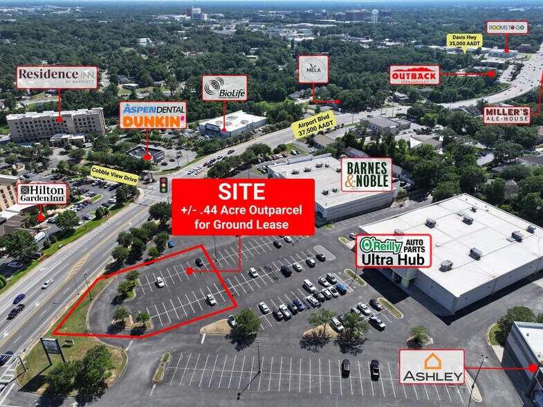 More Photos Of 1200 BLK Airport Blvd, Pensacola Land For Lease