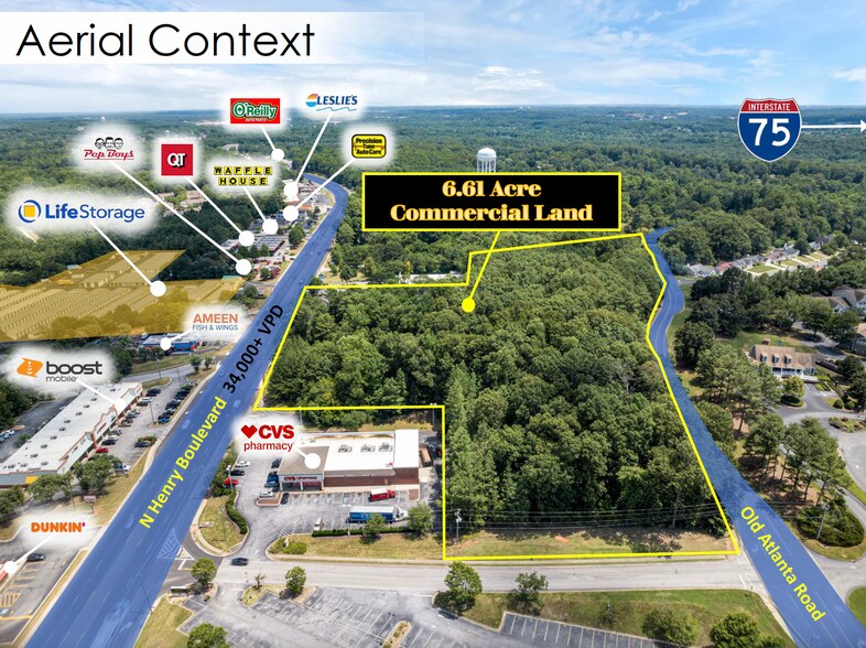 More Photos Of 5393 North Henry Blvd, Stockbridge Land For Sale