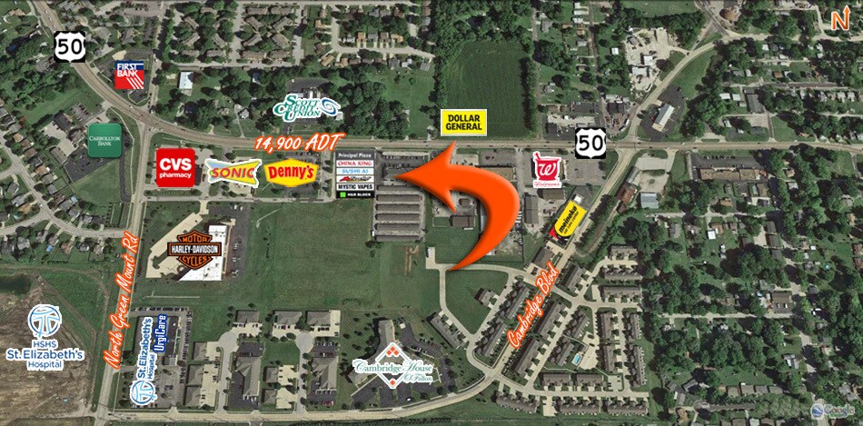 More Photos Of 721 W US Highway 50, O'Fallon Storefront Retail Office For Lease