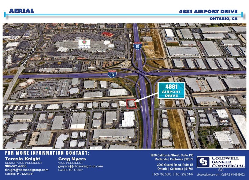 More Photos Of 4881 E Airport Dr, Ontario Warehouse For Lease