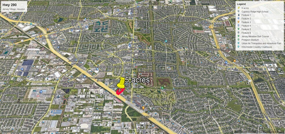More Photos Of 17800 Northwest Fwy, Houston Land For Lease