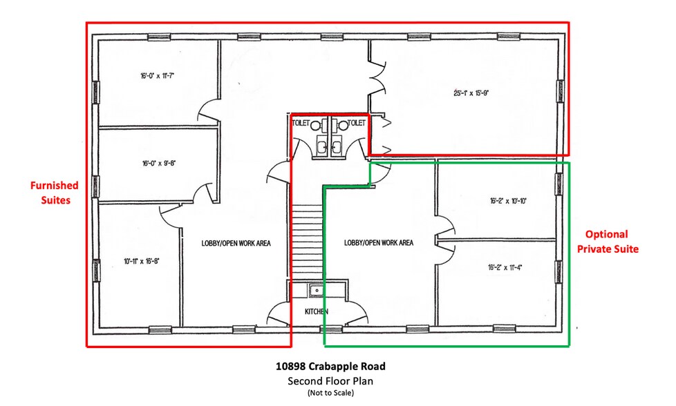 More Photos Of 10898 Crabapple Rd, Roswell Office For Lease