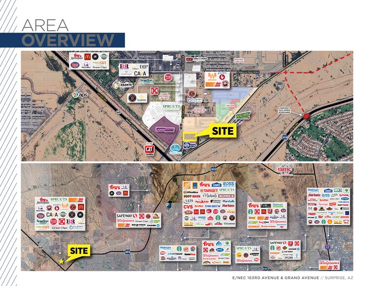 More Photos Of E/NEC 163rd Ave & Grand ave, Surprise Land For Sale