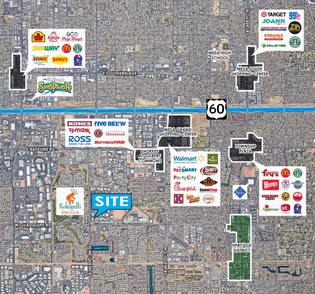 More Photos Of 875 N McQueen Rd, Gilbert Showroom For Lease