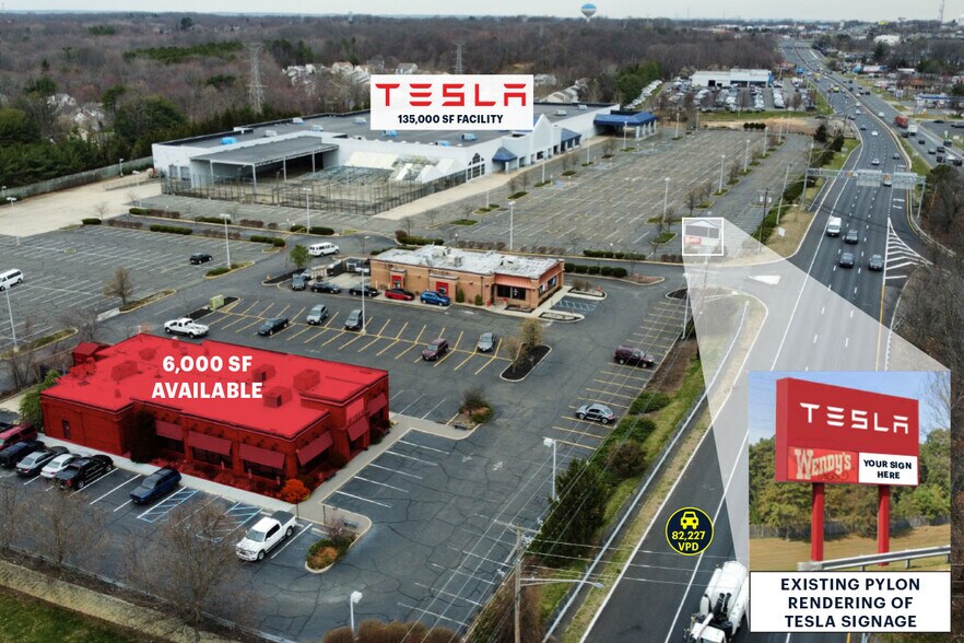 Primary Photo Of 1352 US Highway 9, Old Bridge Restaurant For Lease