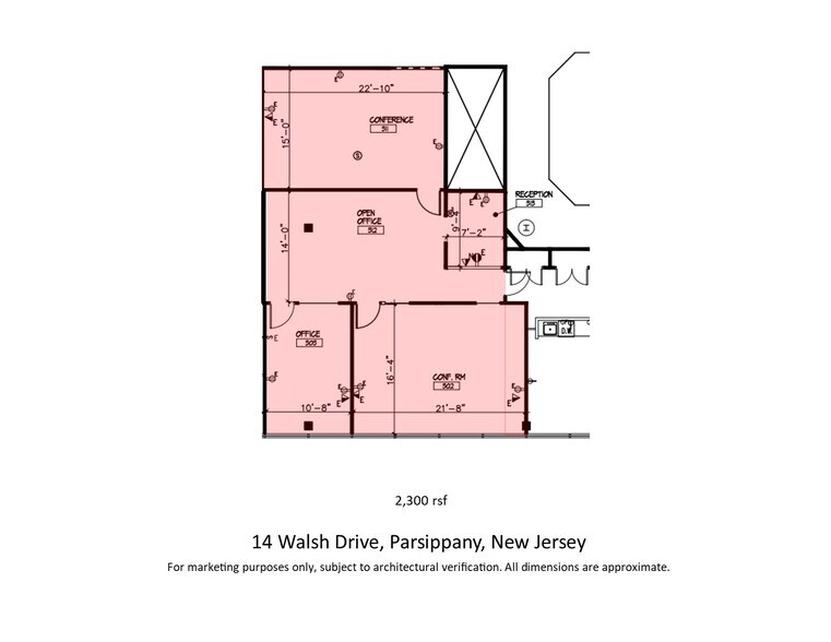 More Photos Of 14 Walsh Dr, Parsippany Office Residential For Lease