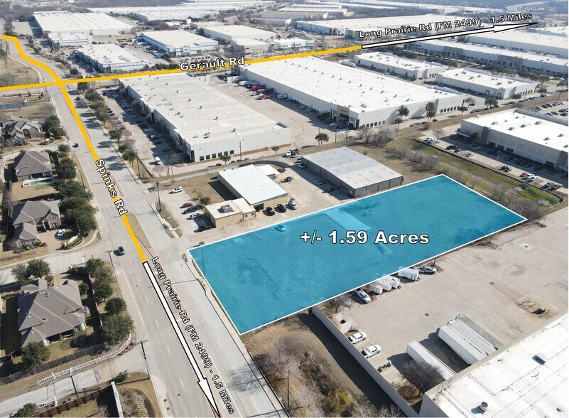 Primary Photo Of 1400 Spinks Dr, Lewisville Land For Sale