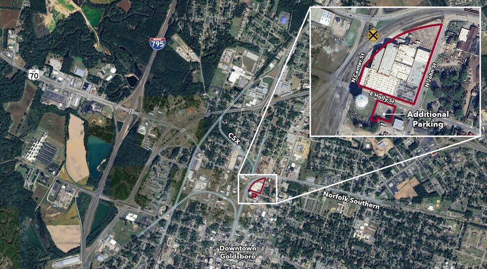 More Photos Of 105 E Holly St, Goldsboro Warehouse For Sale