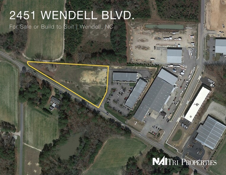 Primary Photo Of 2451 Wendell Blvd, Wendell Land For Sale