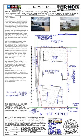 More Photos Of 1115 N 1st St, Garland Warehouse For Sale