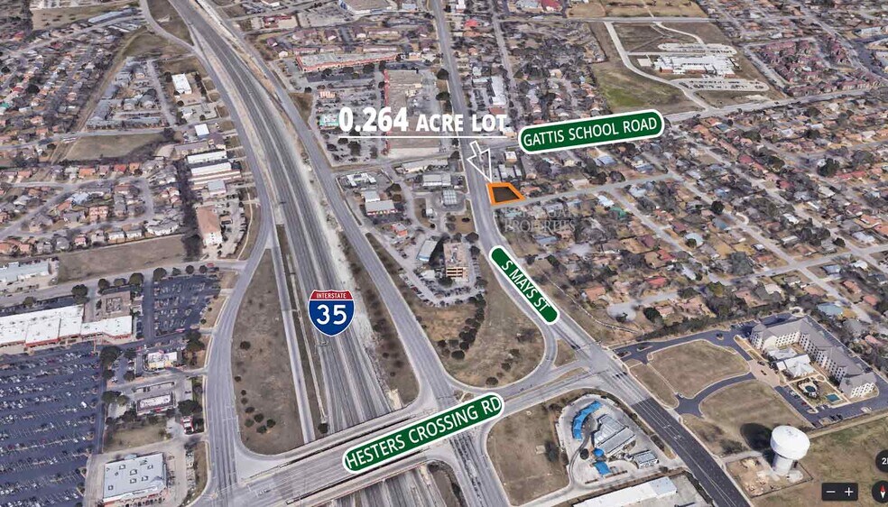 Primary Photo Of 100 Tower Dr, Round Rock Land For Sale