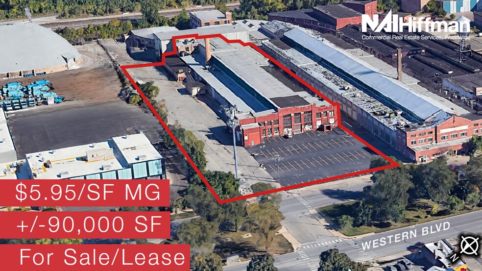 Primary Photo Of 5301-5323 S Western Blvd, Chicago Warehouse For Sale