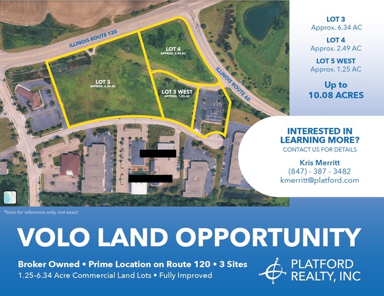 Primary Photo Of Commerce Dr, Volo Land For Sale