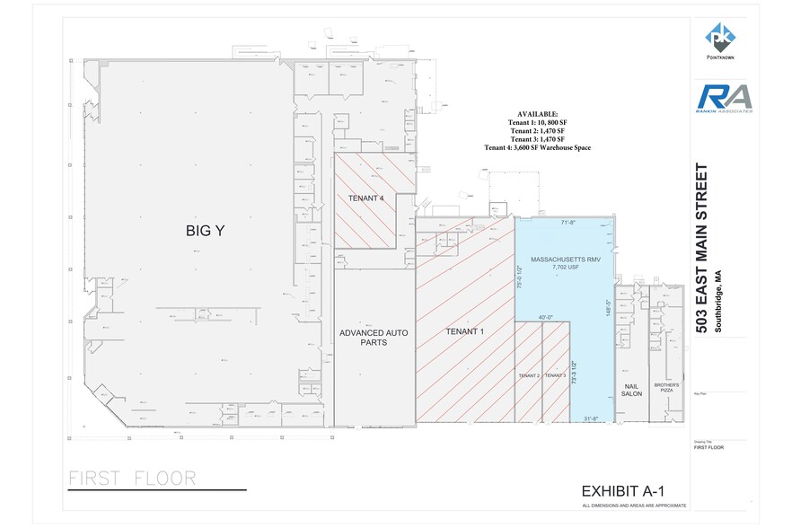 More Photos Of 479-511 E Main St, Southbridge Unknown For Lease