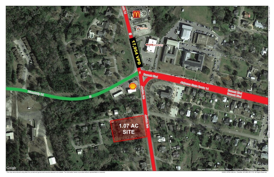 Primary Photo Of 102 Jordan Ave, Tallassee Land For Sale