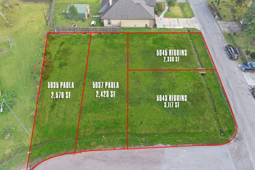 More Photos Of 5043 5045 Higgins and 5035 5037 Paula Street st, Houston Land For Sale