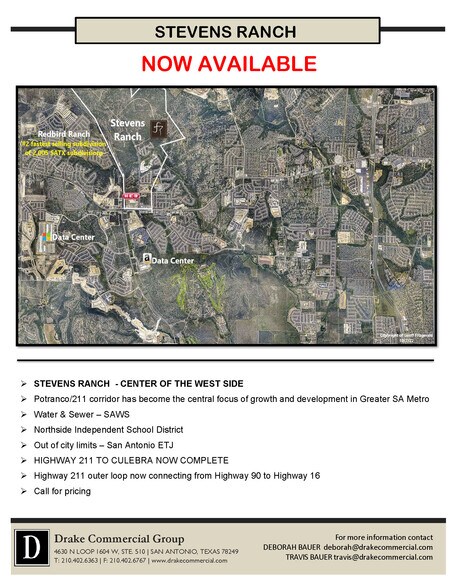 More Photos Of Stevens Ranch Parkway, San Antonio Land For Sale