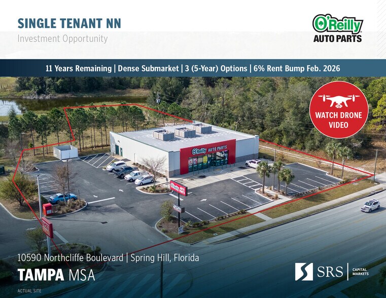 Primary Photo Of 10590 Northcliffe Blvd, Spring Hill Land For Sale