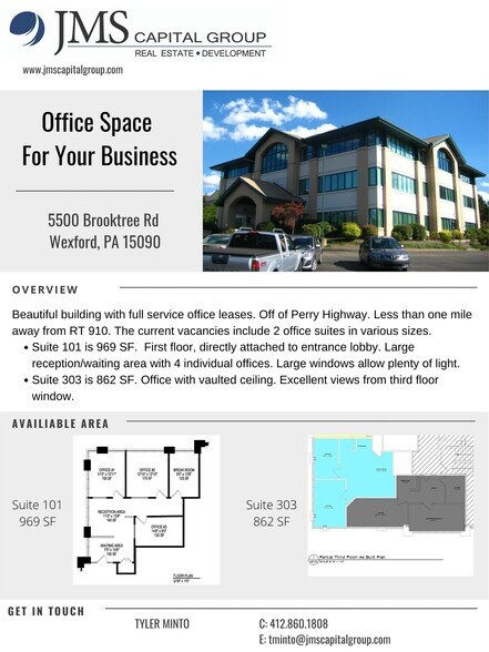 More Photos Of 5500 Brooktree Rd, Wexford Medical For Lease