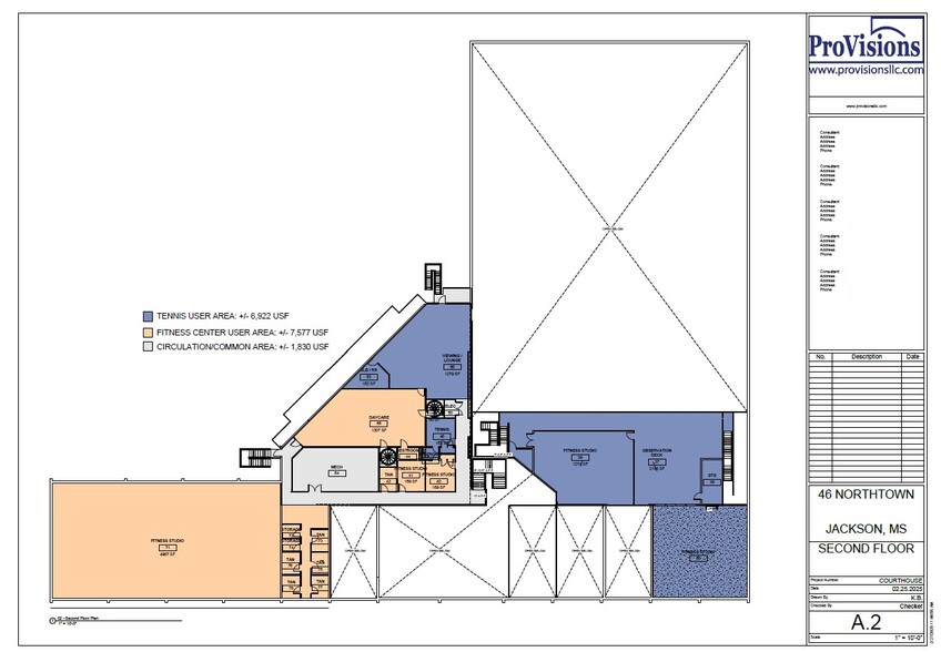 More Photos Of 46 Northtown Dr, Jackson Fitness Center For Lease
