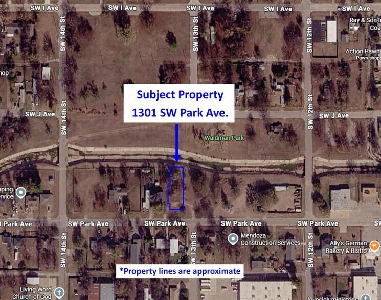 Primary Photo Of 1302 SW Park Ave, Lawton Land For Sale