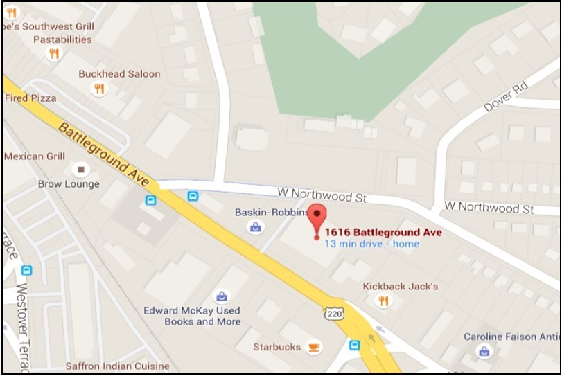 More Photos Of 1616 Battleground Ave, Greensboro Unknown For Lease